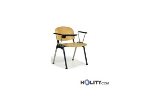 Sitzungsstuhl-aus-Holz-mit-Schreibplatte-h43302