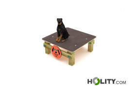 Podest für Hunde Agility Parcour aus Holz h575_51