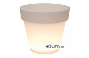 Leuchtende Vase aus Polyethylen h6406