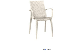 SCAB Designer-Stuhl LUCREZIA mit Armlehnen h74123