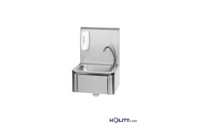 Handwaschbecken mit Wandschutz h21528