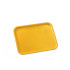 Rechteckiges Tablett für Fast Food h28214 - gelb