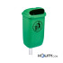 Abfallbehälter aus Kunststoff h2024 - grün