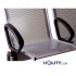 3-er Sitzbank aus grauem Stahl für Wartezimmer h44935 - Bild 3