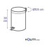  Abfallbehälter-für-Badezimmer-aus-Stahl-h31_209-Abmessungen