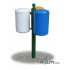 Abfallbehältersystem zur Mülltrennung h28719