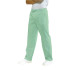 pantalone con elastico in cotone verdino