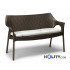 Sofa aus Polypropylen mit Kissen h7428 bronze