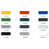 Abgrenzungsbarriere mit oberem Bogen aus Rundprofil h10991 - Farben