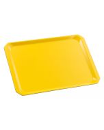 Tablett mit abgeschrägten Ecken aus Kunststofflaminat h28209