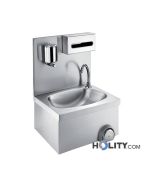 Waschbecken aus Edelstahl h31410