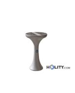 Aschenbecher mit Gitter aus Edelstahl h26512