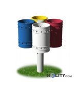 Abfallbehältersystem zur Mülltrennung h28720