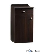 Niedriger Einzel-Besteckschrank h09_201