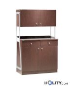 Hohe Kellnerstation mit Hängeschrank h09_203