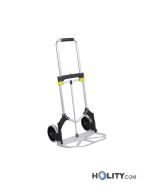 Klappbarer Stapelkarren mit Gummirädern h1035_13