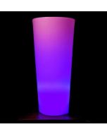 LED-Vase mit mehrfarbigem Licht h10402