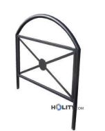 Abgrenzungsbarriere mit oberem Bogen aus Rundprofil h10991