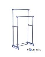 appendiabiti-doppio-con-ruote-h122-60