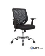 Schwarzer-atmungsaktiver-Bürostuhl-h122_83