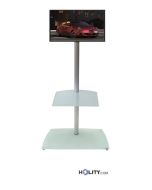 Neigbarer-TV-Standfuß-mit-Decoder-Halterung-h12519