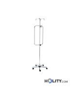 Infusionsständer aus verchromten Stahl h13_103