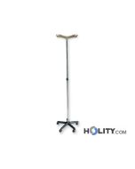 Infusionsständer aus verchromten Stahl h13_105