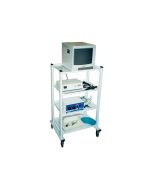 Carrello elettromedicali con 4 ripiani h13_335