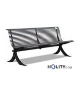 Sitzbank aus Metall h14007