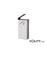 Metall-Abfallbehälter für die Mülltrennung h140139