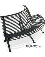 Sitzbank aus Metall h140174