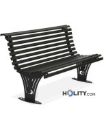 Sitzbank aus Metall h140189