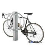 Vertikaler Fahrradständer aus verzinktem Stahl h140256