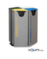 Abfallbehälter für die Mülltrennung h140280