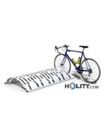 Design-Fahrradständer aus Stahl h14061