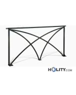 Abgrenzungsbarriere mit Bögen  h140_337