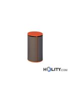 Stahlrohrpoller als Stadtmobiliar h140_355