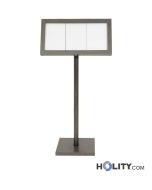 display-a-led-3a4-in-acciaio-rivestito-h14812