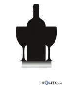 Aluminium-Tischtafel-Wein-h14872