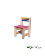 Kindergartenstuhl aus Holz Höhe-26-cm-h172_121