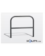 Absperrung zur Verkehrssicherheit aus Stahl h19135