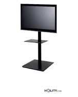 TV-Bodenständer-mit-fester-Höhe-und-Rollen-h19318