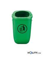 Abfallbehälter aus Kunststoff h2024