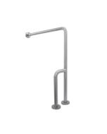 Barra di supporto fissa con triplo supporto parete h218_237