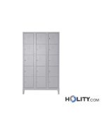 Schliessfachschrank aus Metall h228_21