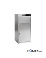 Abfallcontainer-mit-Tablettablage-für-Self-Service-h22_183