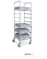 Transportwagen für Spülmaschinenkörbe h22_202