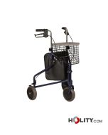 Klappbarer-dreirädriger-Rollator-h23017