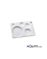 Tablett mit Fächern für Schulmensen h28216