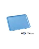 Rechteckiges Tablett mit abgeschrägten Ecken h28246